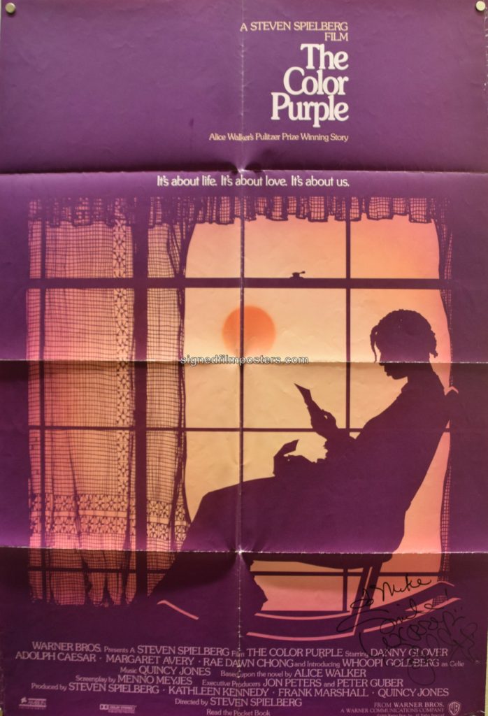 The Color Purple – Signed Autographed Movie Posters