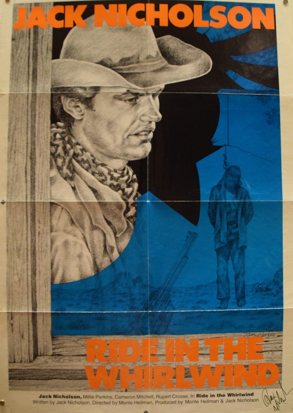 Ride in the Whirlwind Signed Autographed Movie Posters